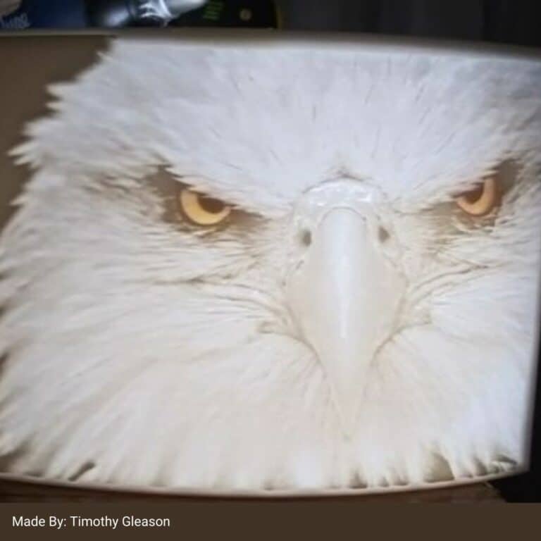 Sunlu lithophane filament PLA Eagle