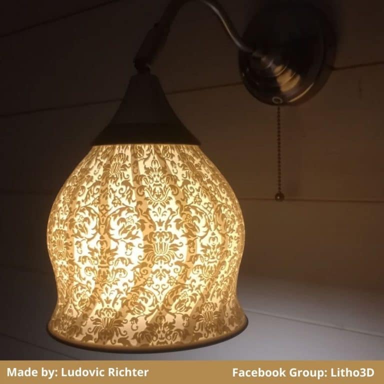 Tinmorry Matte white PLA lithophane