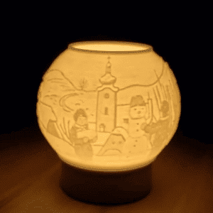 Ikea candle lithophane